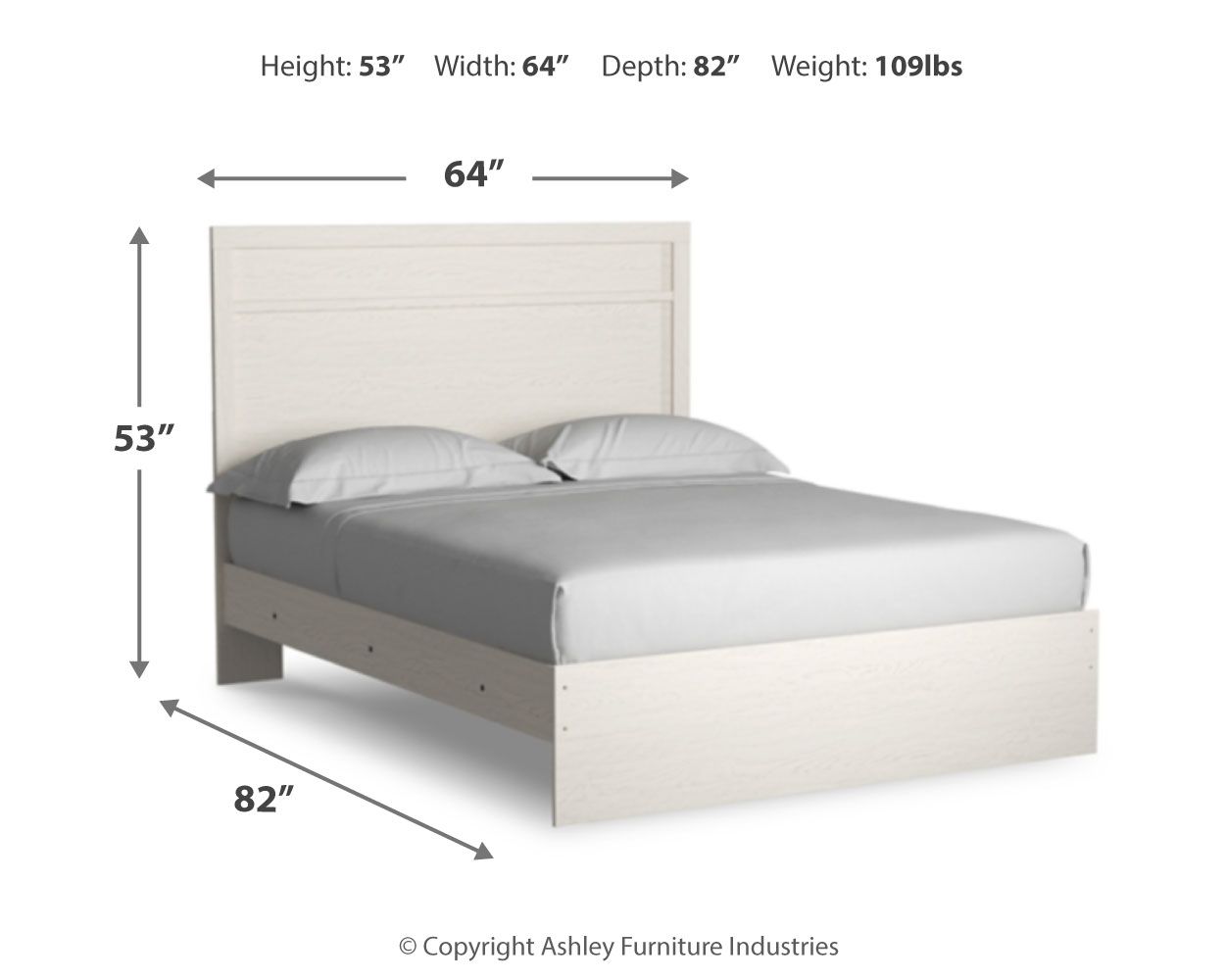 Stelsie - Panel Bed