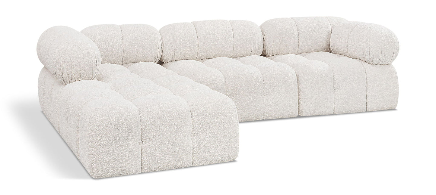Ames - 4 Piece Fabric Modular Sectional