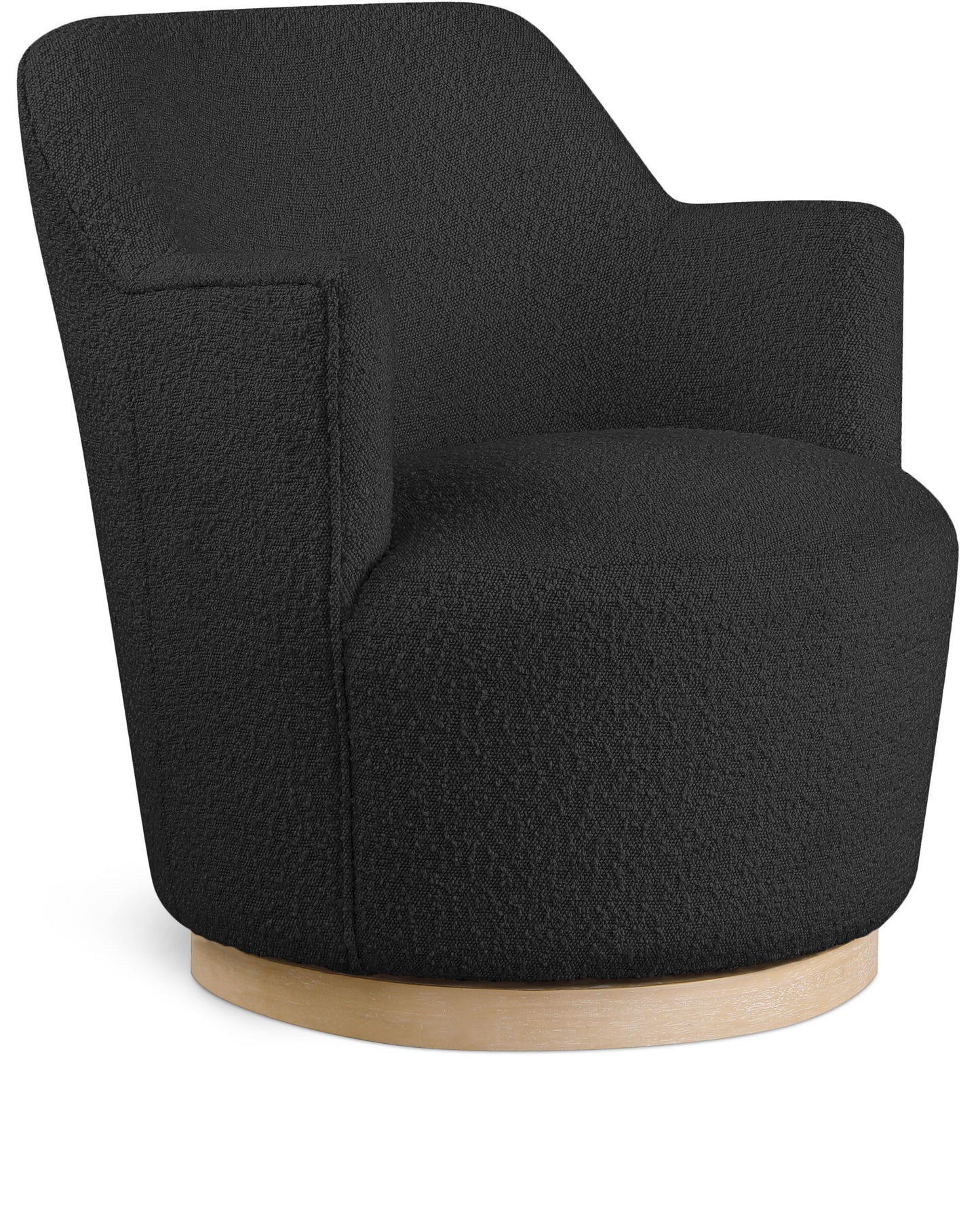Clarita - Boucle Swivel Accent Chair