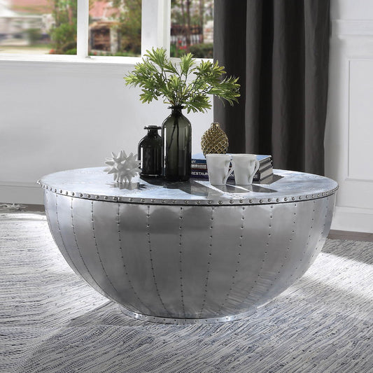 Brancaster - 17" Coffee Table - Aluminum