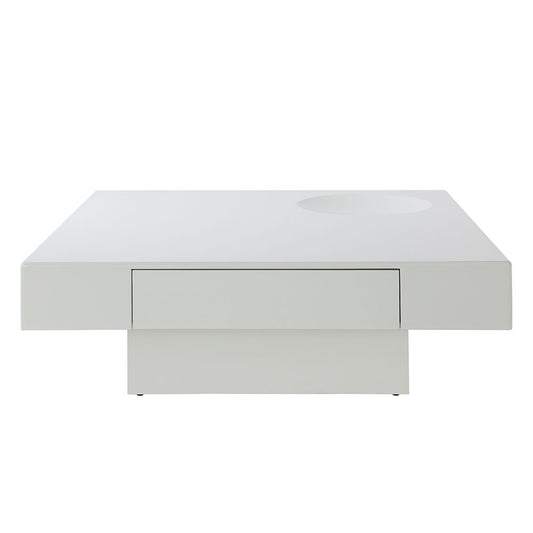 Khaim - Coffee Table - White High Gloss