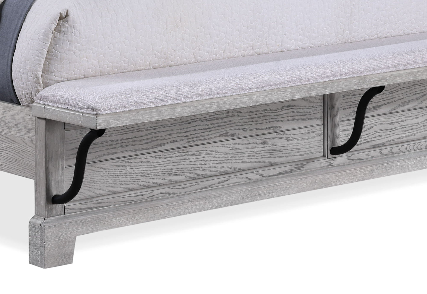 Beckett - King Bed - Greige