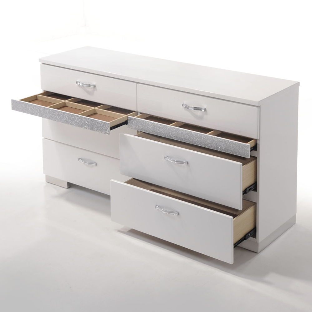 Naima II - Dresser - White High Gloss