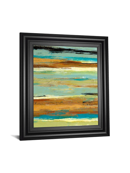 Terra Firma I By Maria Donovan - Framed Print Wall Art - Gold