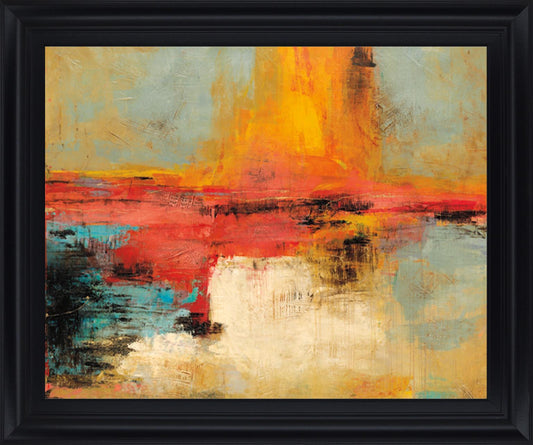 Solar Ember - 28" x 34" Framed Wall Art