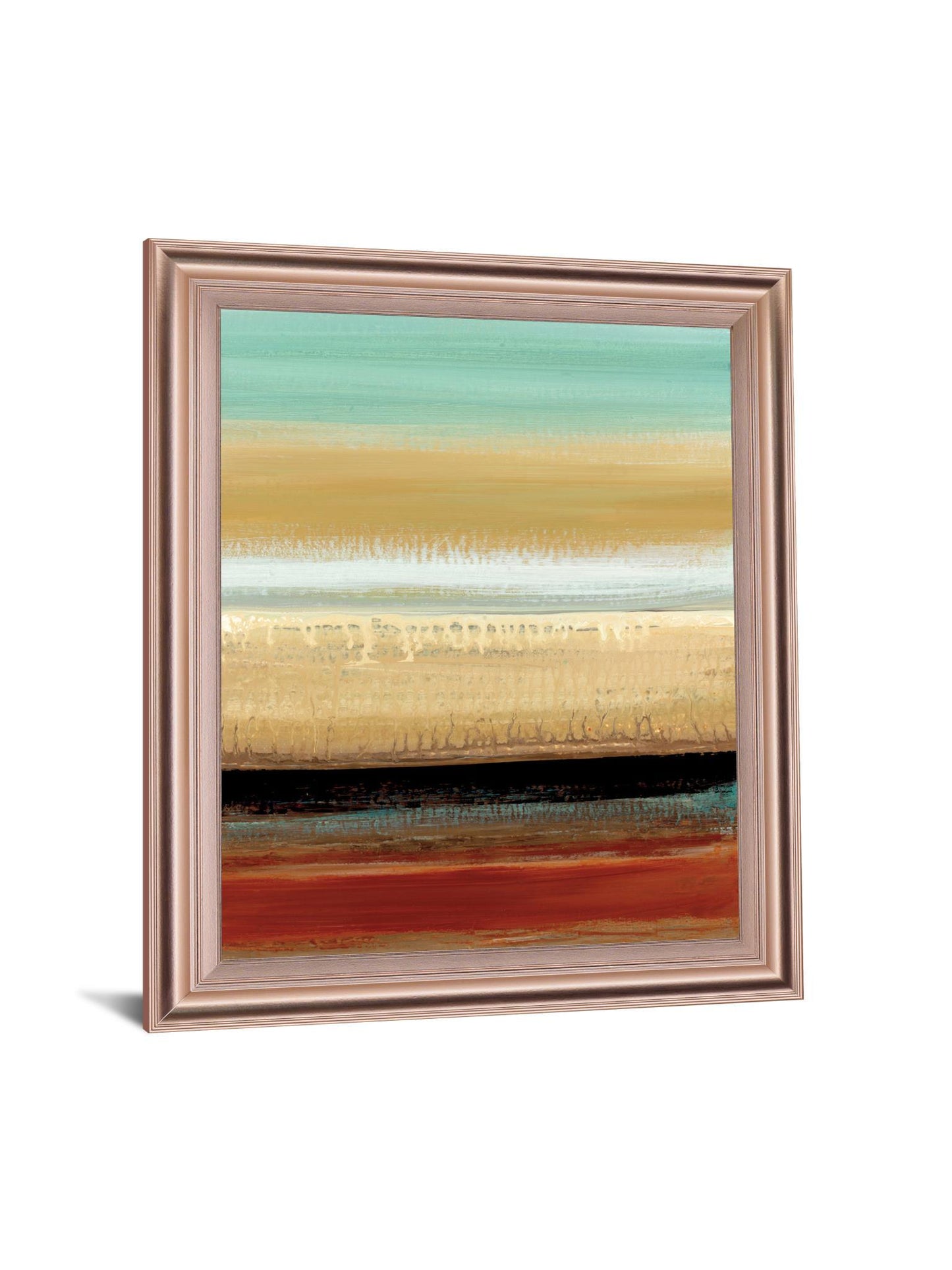 Amber Horizon - 28" x 34" Framed Wall Art