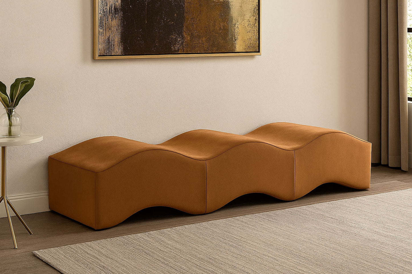 Wave - Bench - Saddle