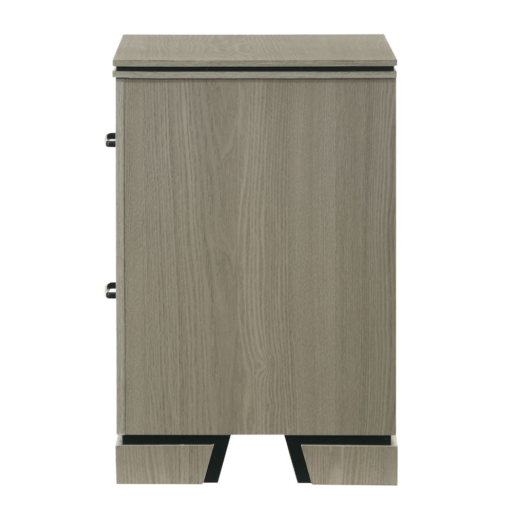 Joanna - Nightstand - Weathered Gray