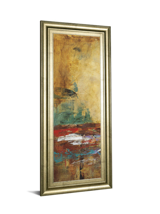 Villarreal Santos I By Abulia - Framed Print Wall Art - Beige