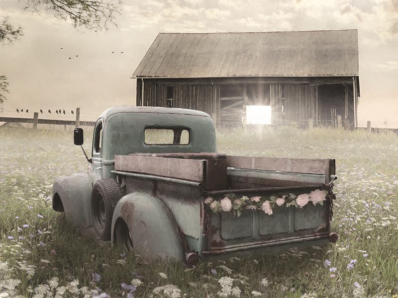 The Old Ride By Lori Deiter - Gray