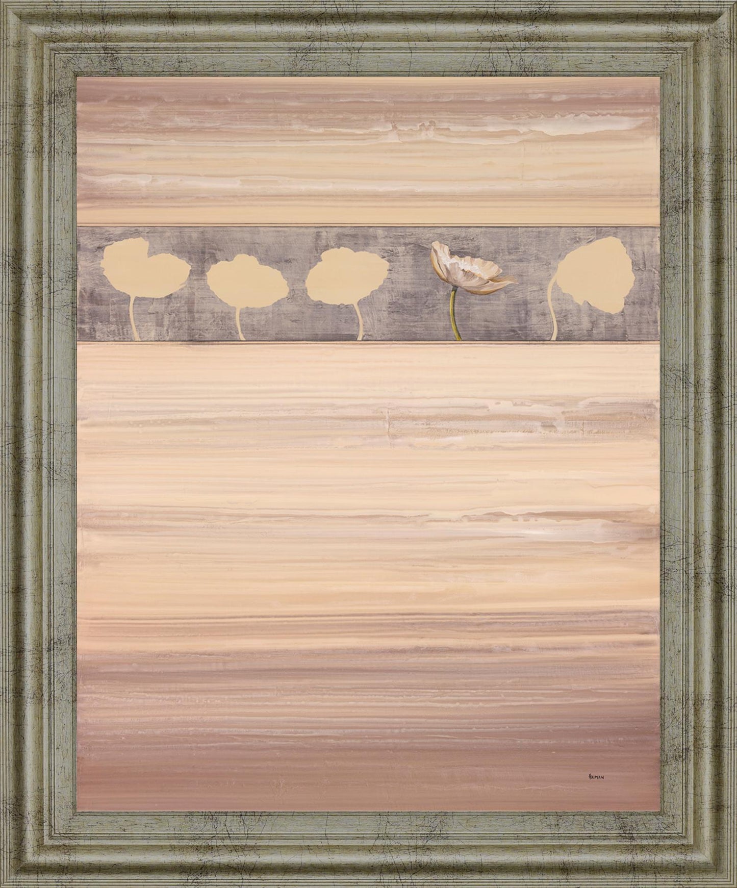 Desert Blossom - 28" x 34" Framed Wall Art