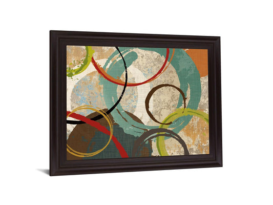 Whirlwind Echoes - 28" x 34" Framed Wall Art
