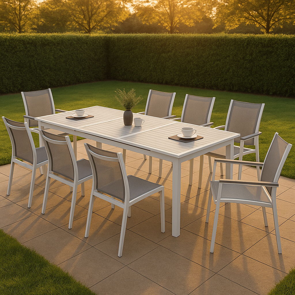 Nizuc - Outdoor Patio Extendable Dining Table