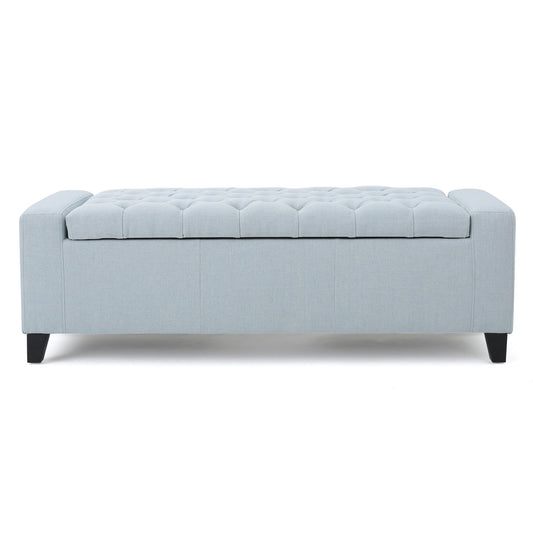 Guernsey - Ottoman Storage With Tufted Top