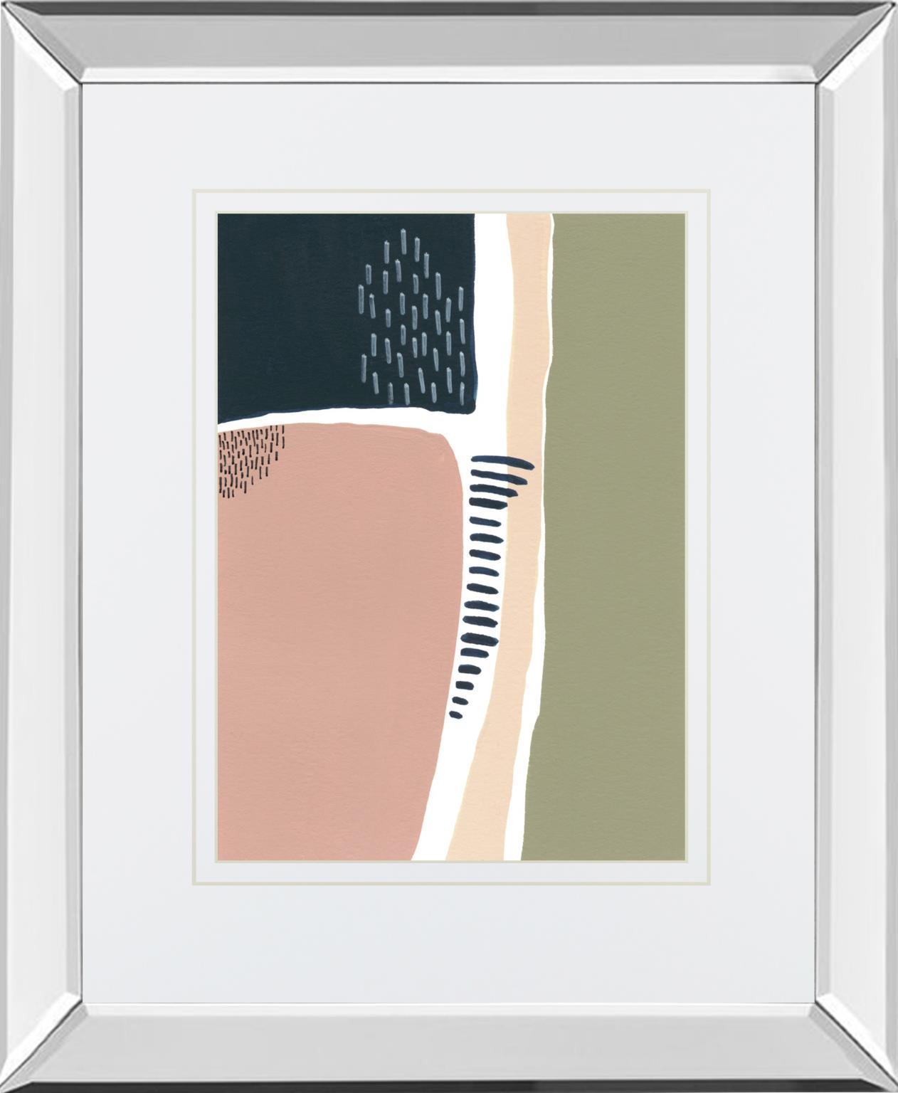 Simple Marks I By Regina Moore - Pink