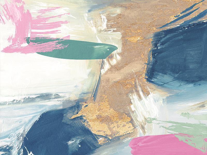 Bright Edge Of Summer By Susan Jill (Framed) - Blue