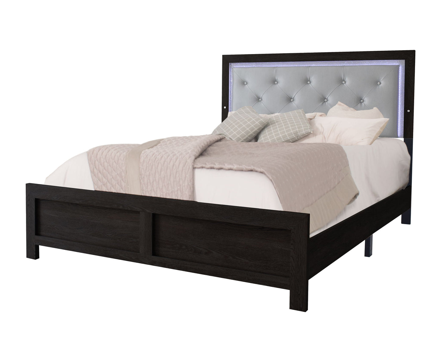 Jaylen - King 4 Piece Bedroom Set - Black