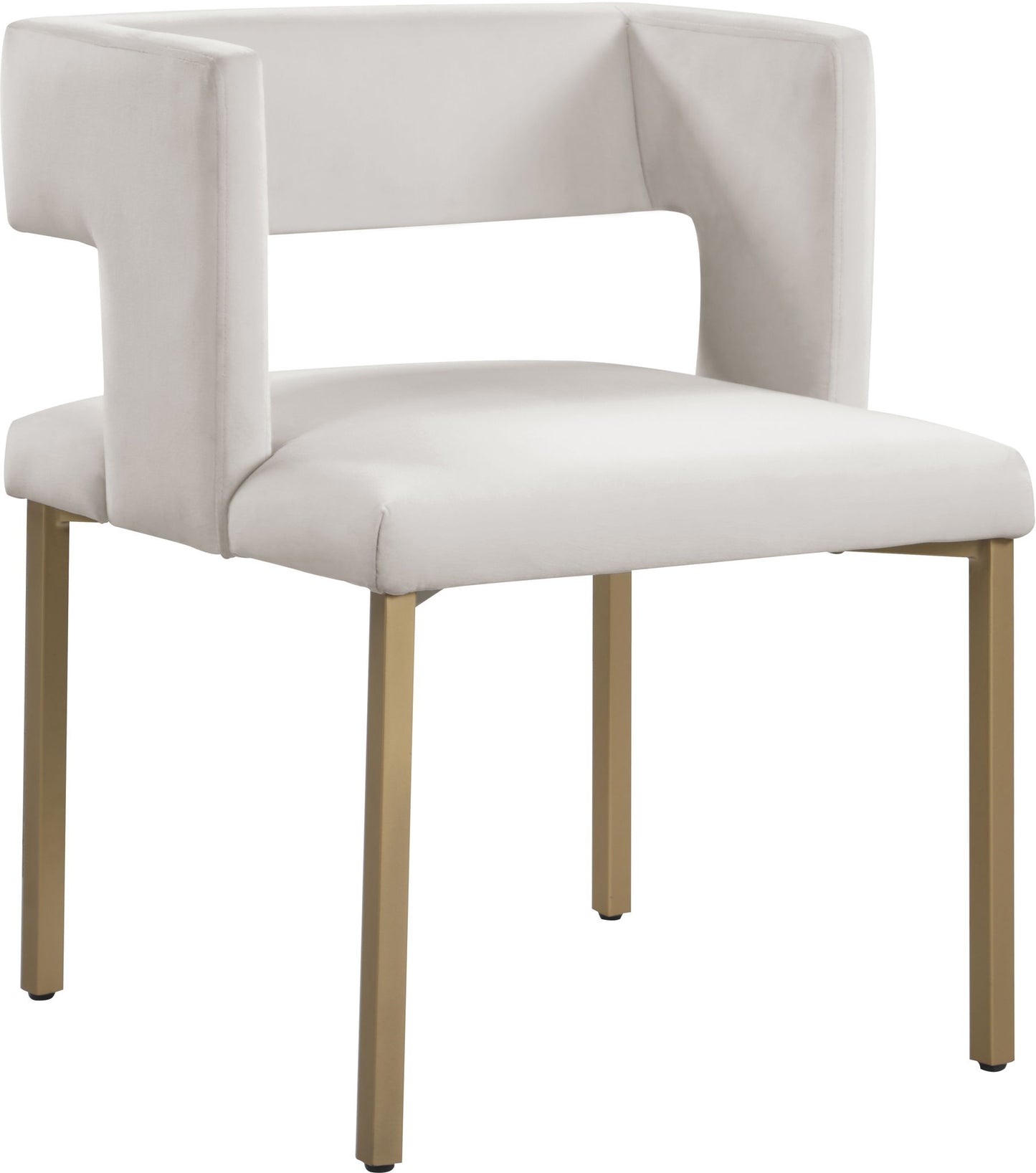 Caleb - Dining Chair with Gold Legs (Set of 2)