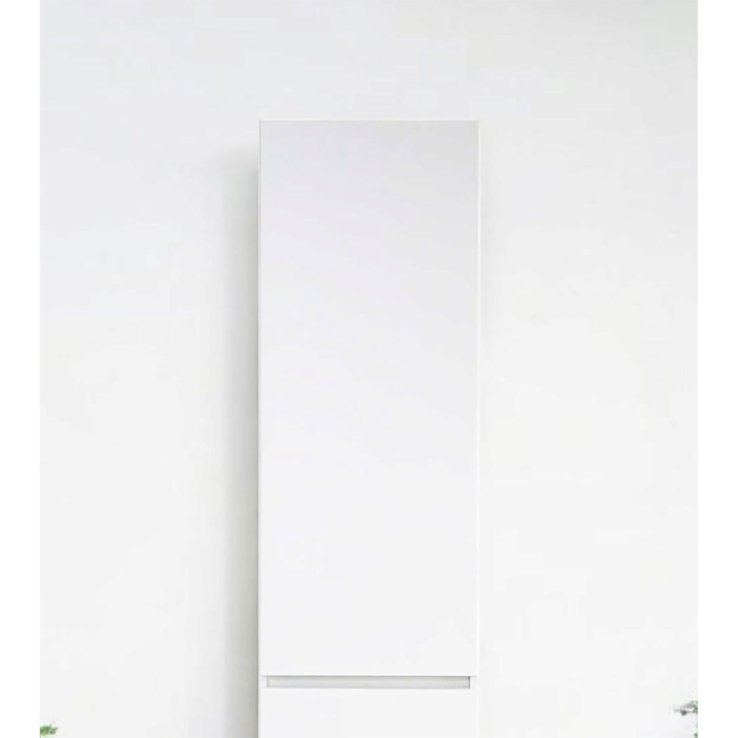 Elise - Slim Modular Closet Cabinet With Drawers - White