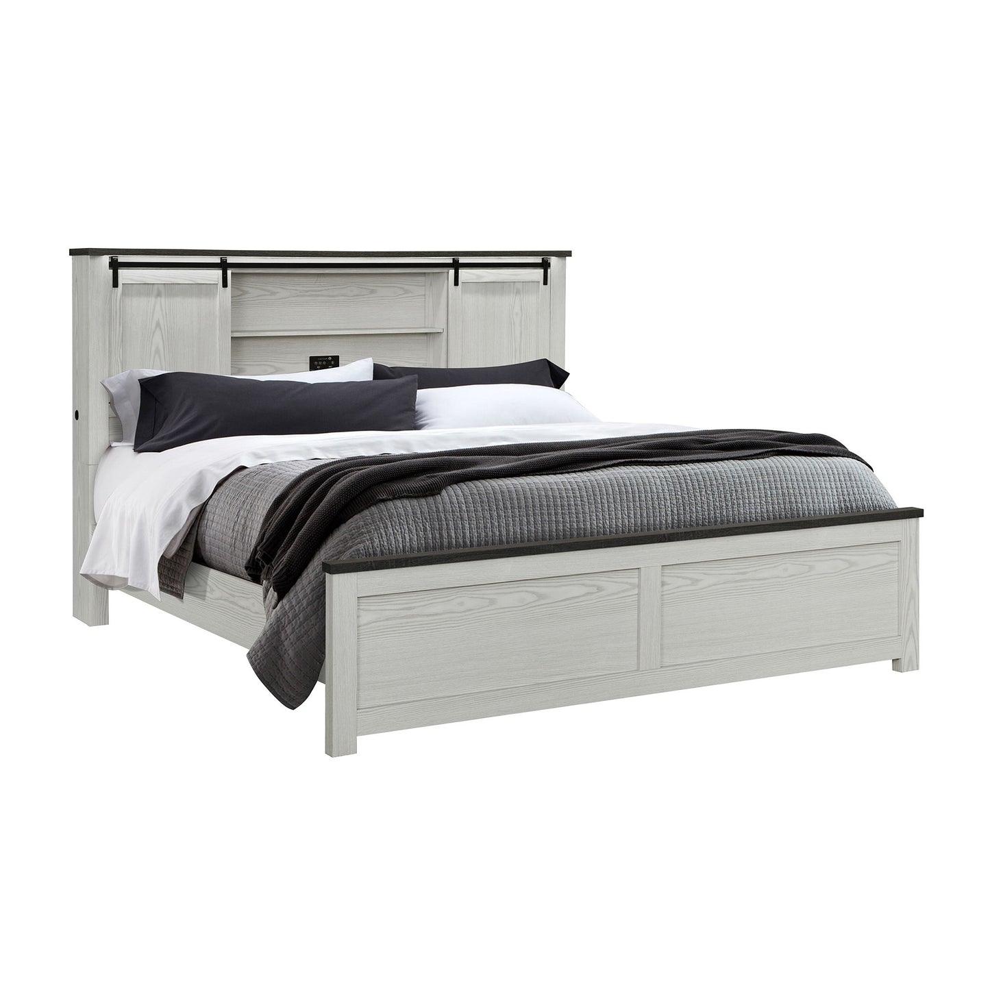 Avery - Bed With Bookcase Headboard