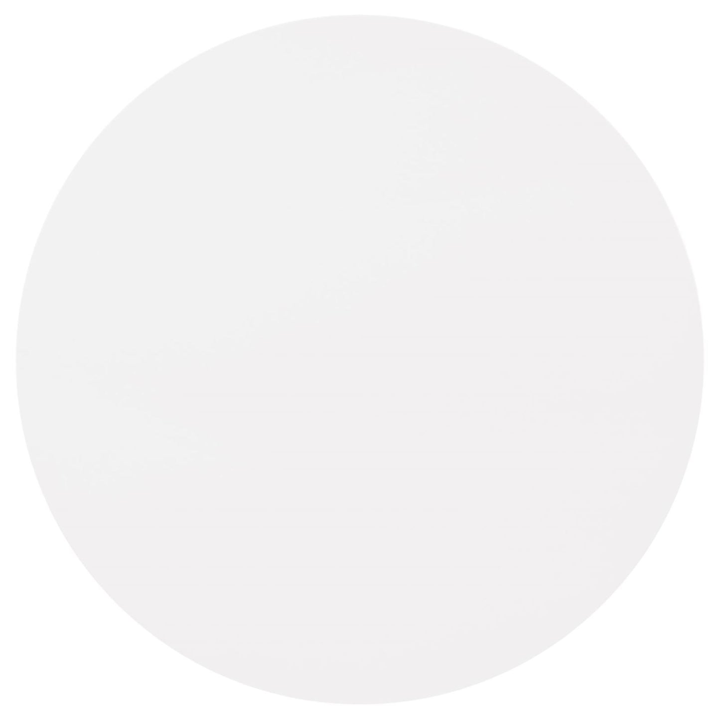 Round Dining Table - White