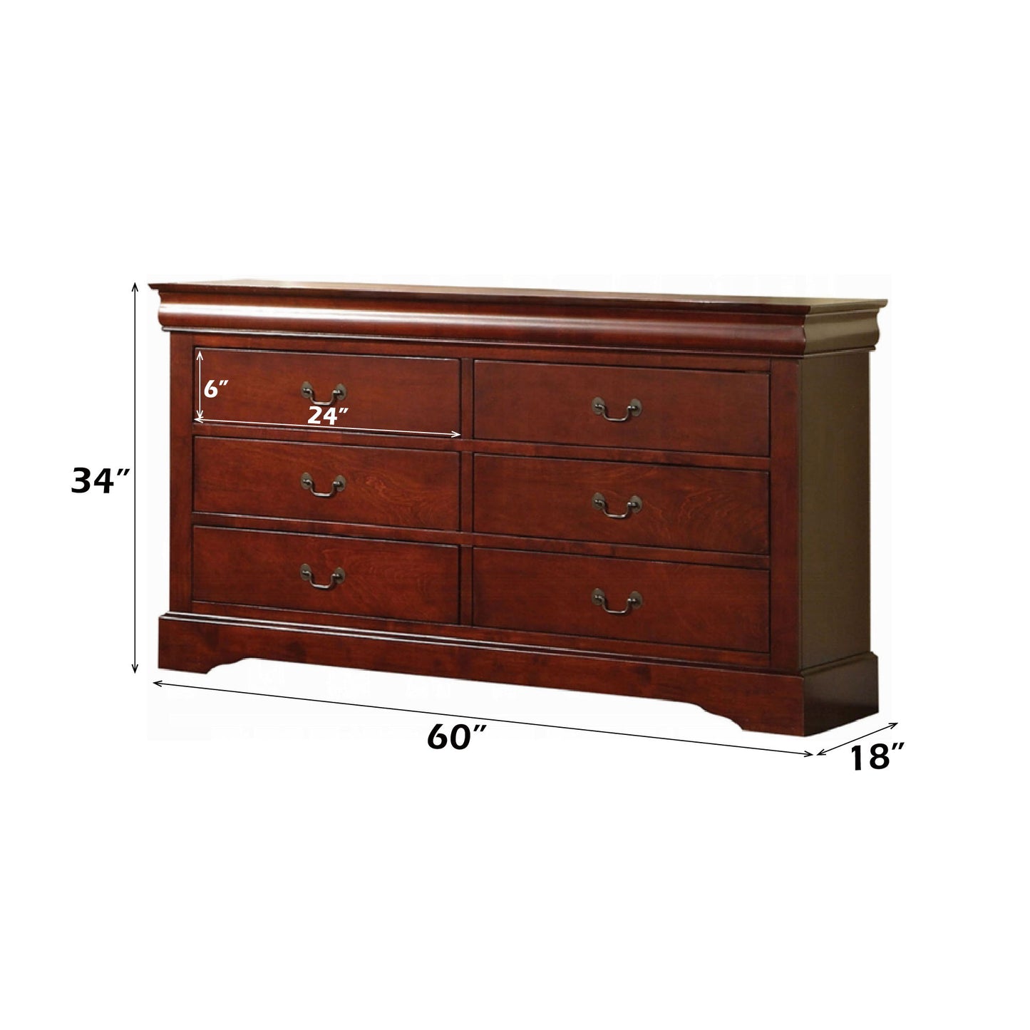 Louis Philippe III - Dresser, Durable Construction