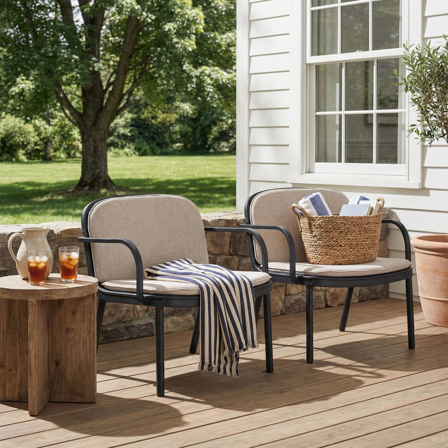 Luna - Outdoor Club Chair (Set of 2)