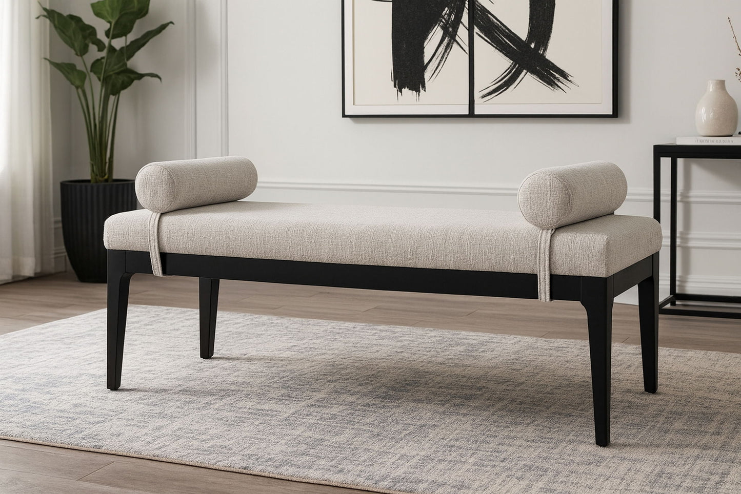 Priscilla - Bench - Black Base