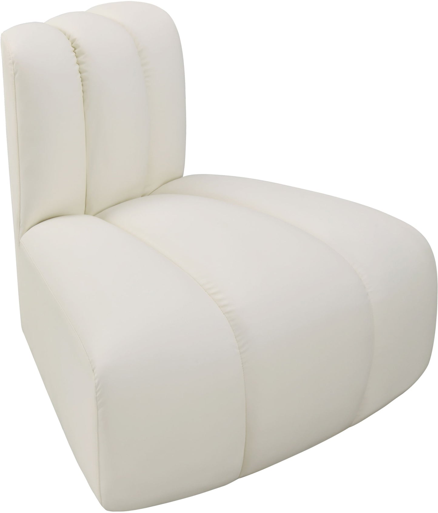 Arc - Faux Leather Reverse Corner Chair