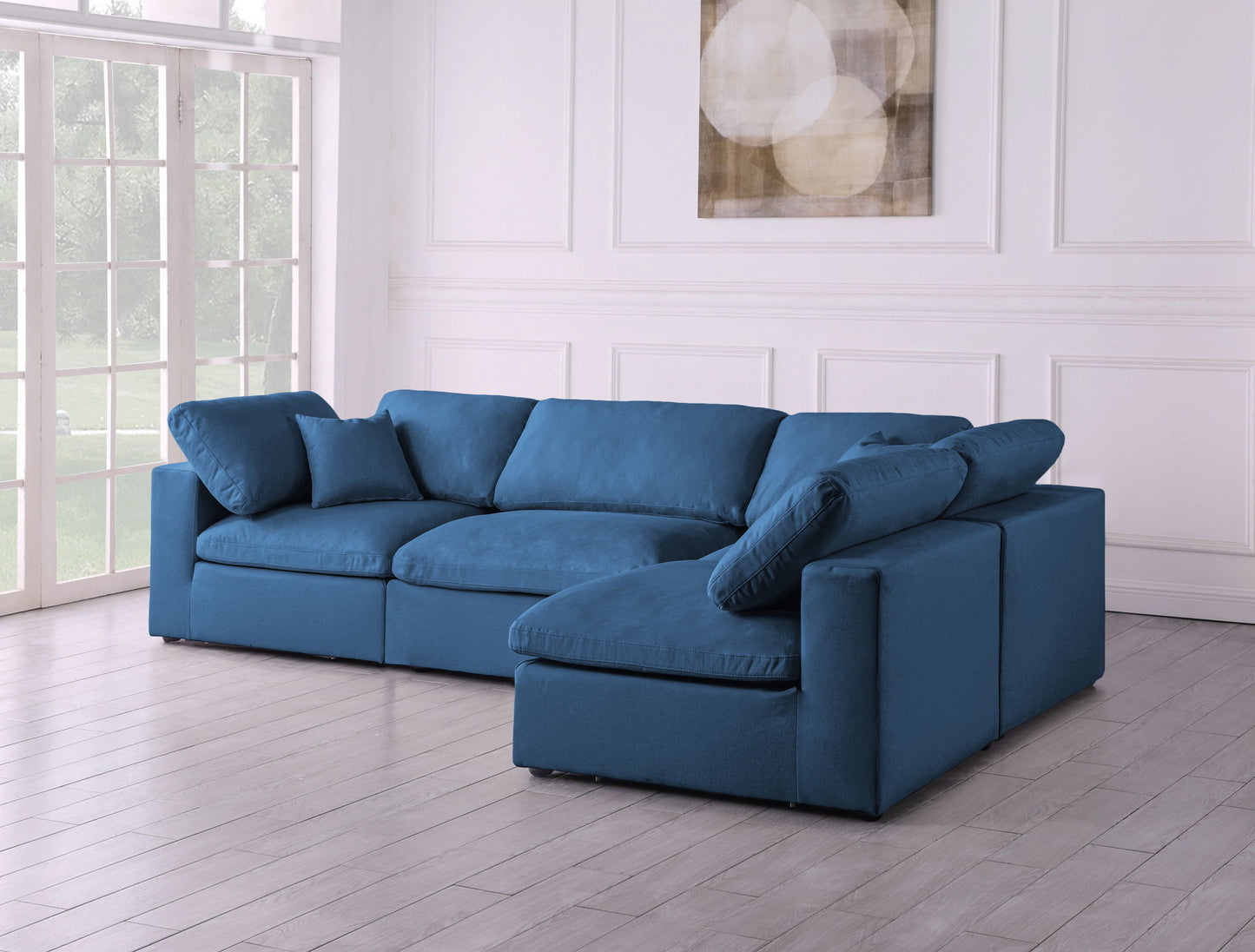 Plush - 4 Piece Modular Sectional