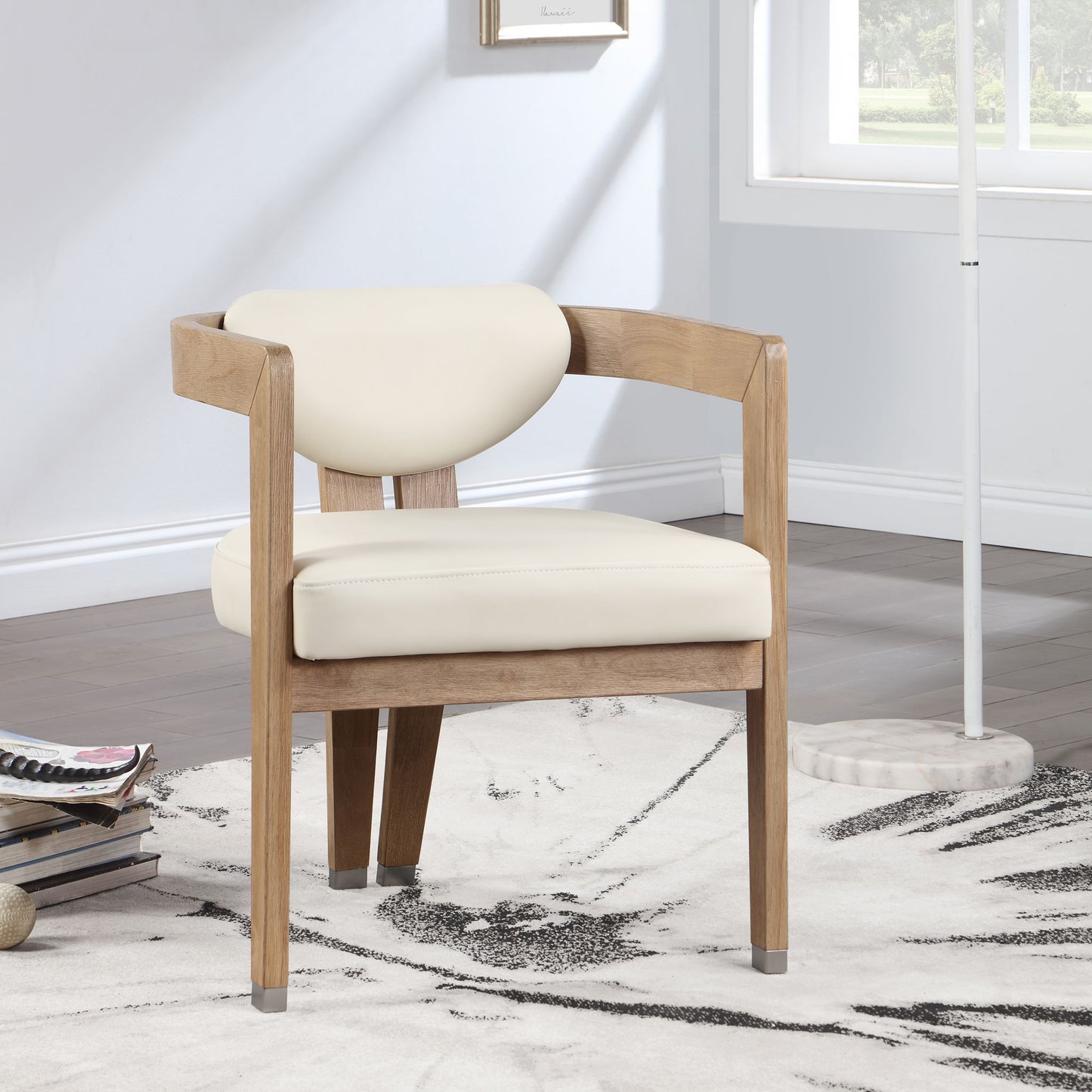 Carlyle - Dining Chair With Natural Frame