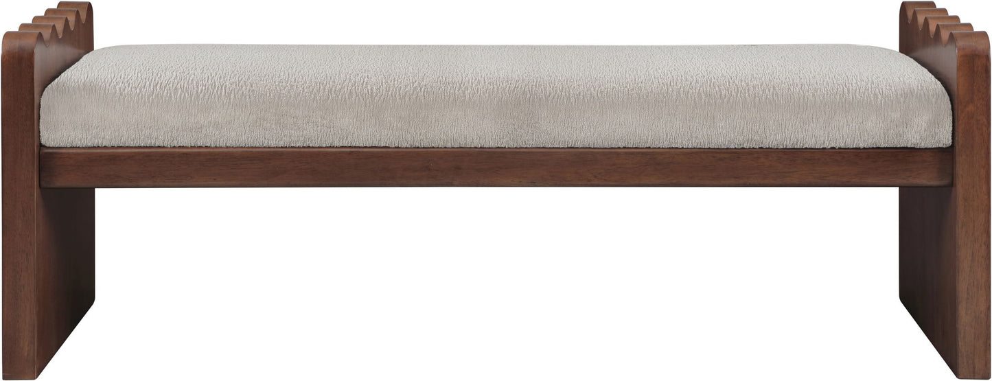 Sonia - Bench With Brown Base
