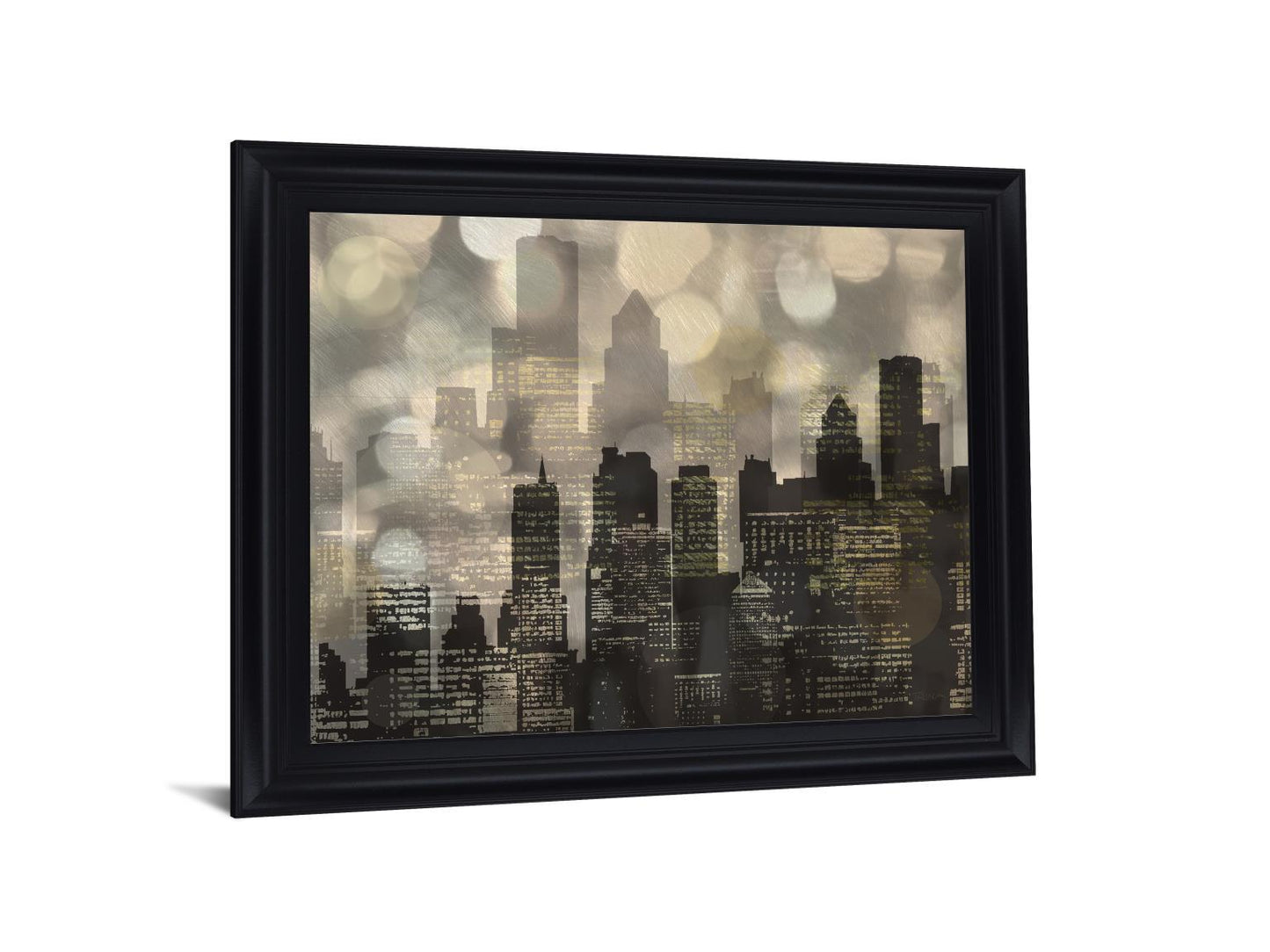 Luminous Skyline - 28" x 34" Framed Wall Art