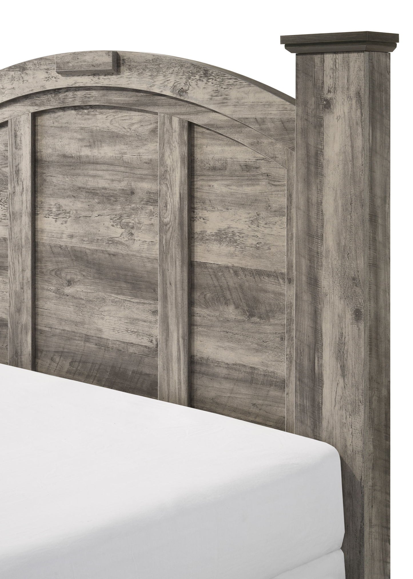 Ella-Mae - King Bed - Gray
