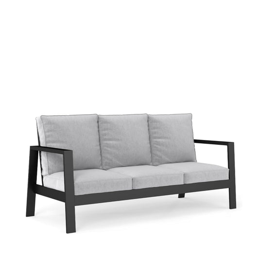 3 Seat All-Weather Patio Sofa With Cushions