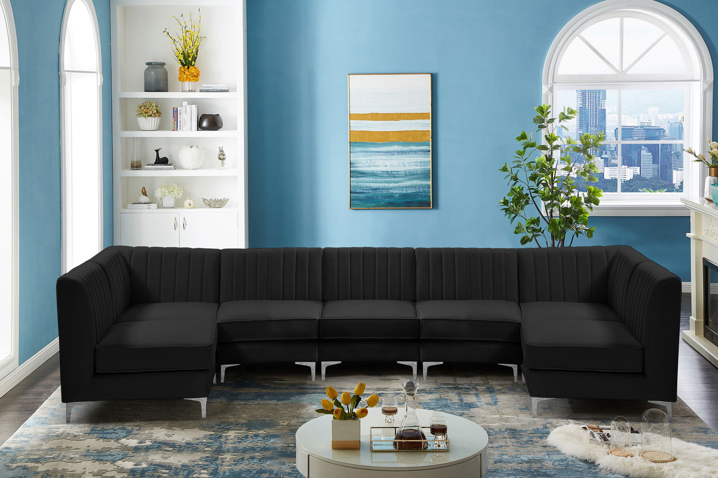 Alina - 7 Piece Modular Sectional