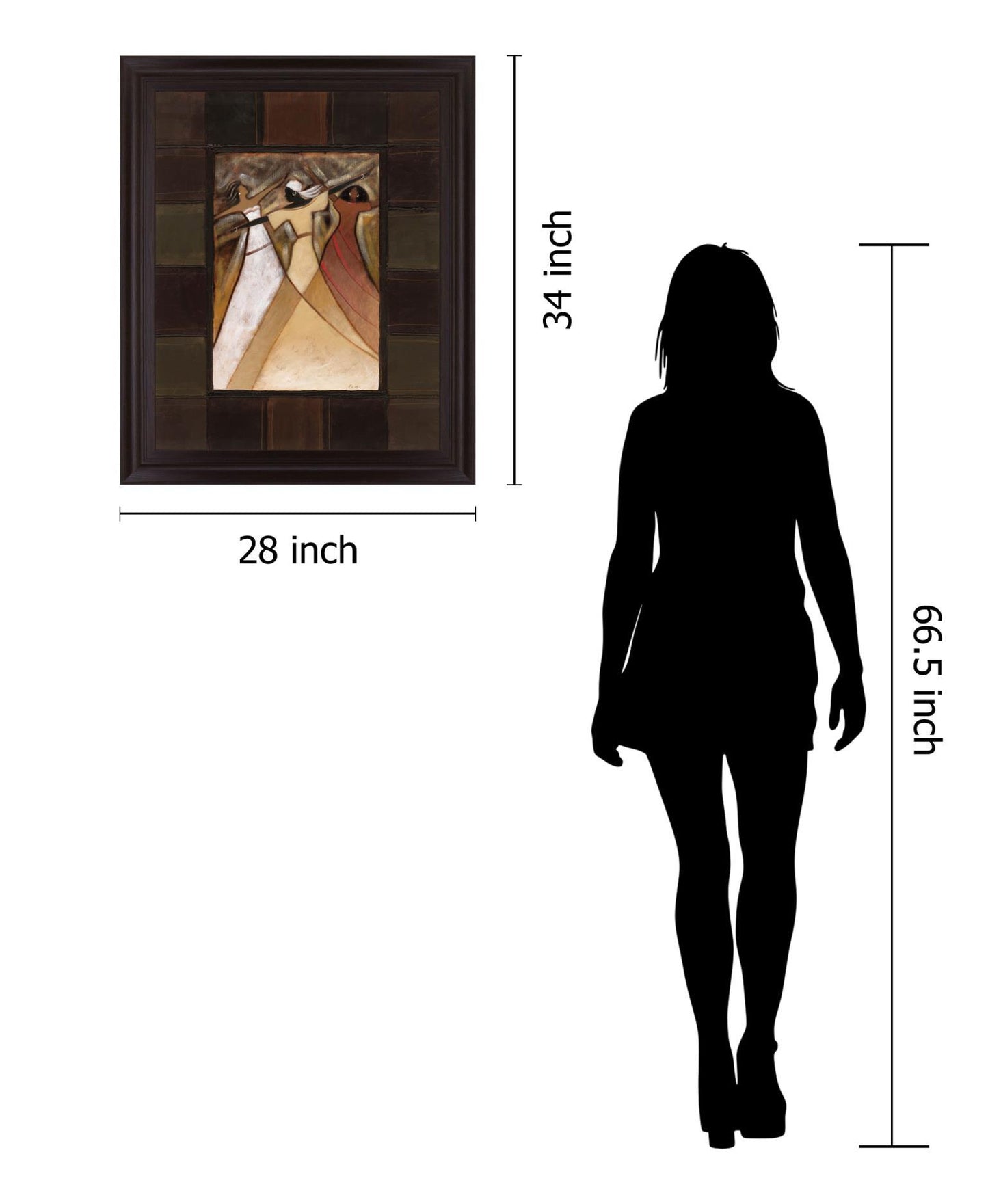 Harmony Parade - 28" x 34" Framed Wall Art