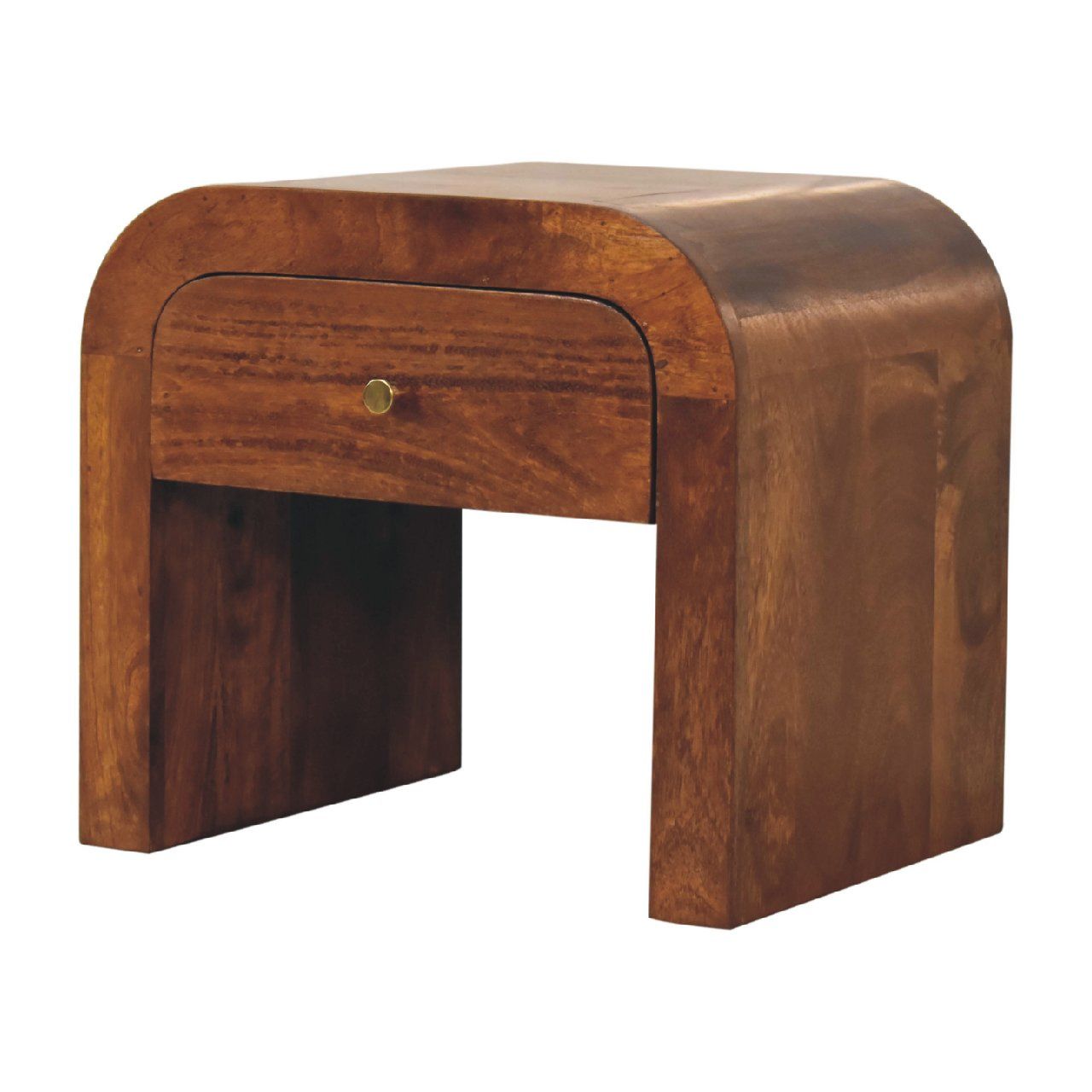 Mini Darcy - Nightstand With Curved Edges