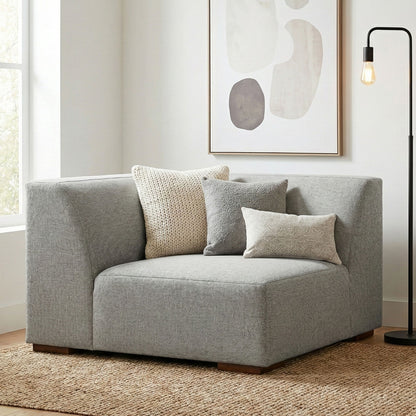 Rex - Corner Sofa Module - Gray