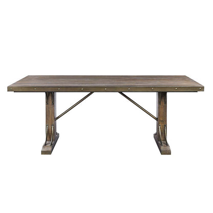Raphaela - Dining Table - Weathered Cherry