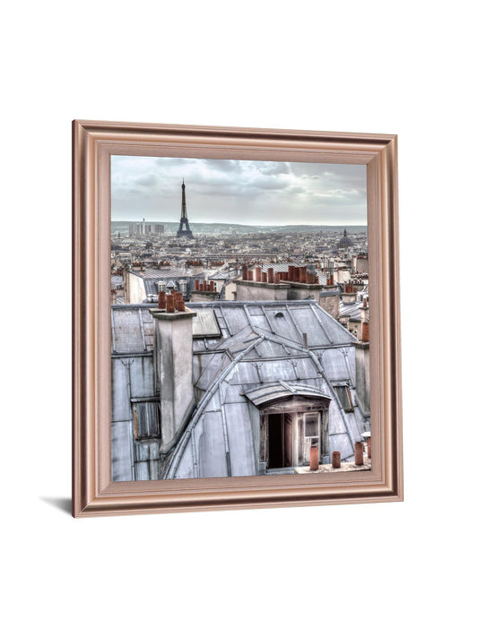 Dreamy Skyline - 28" x 34" Framed Wall Art