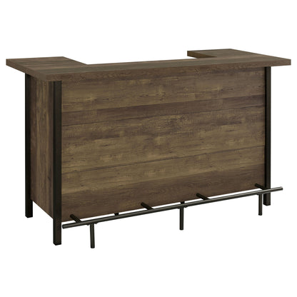 Lampton - Freestanding Home Bar - Oak