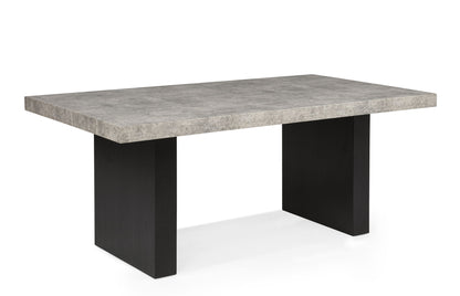 Sebastian - 6 Piece Dining Room Set - Black / Gray