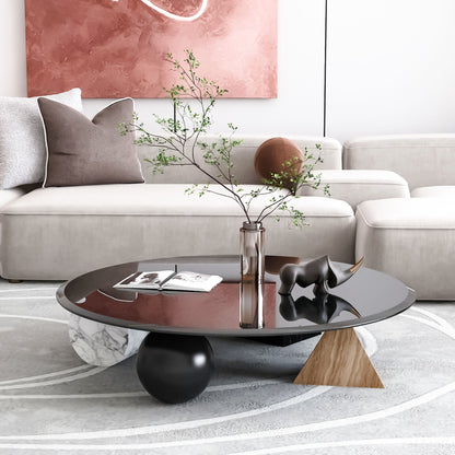 36" Round Tempered Glass Table Top Glass Thick Beveled Polished Edge