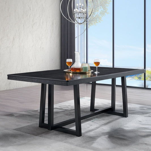 Kini - Dining Table - Black