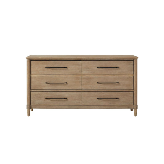 6 Drawer Dresser - Sand