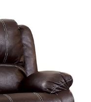 Zuriel - Synthetic Recliner Loveseat