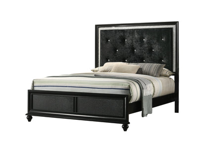 Lila - Queen Bed - Black