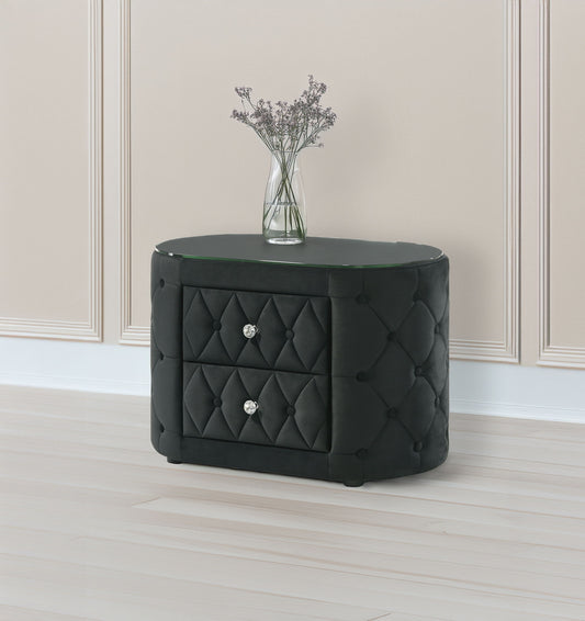 Voltare - Nightstand - Black