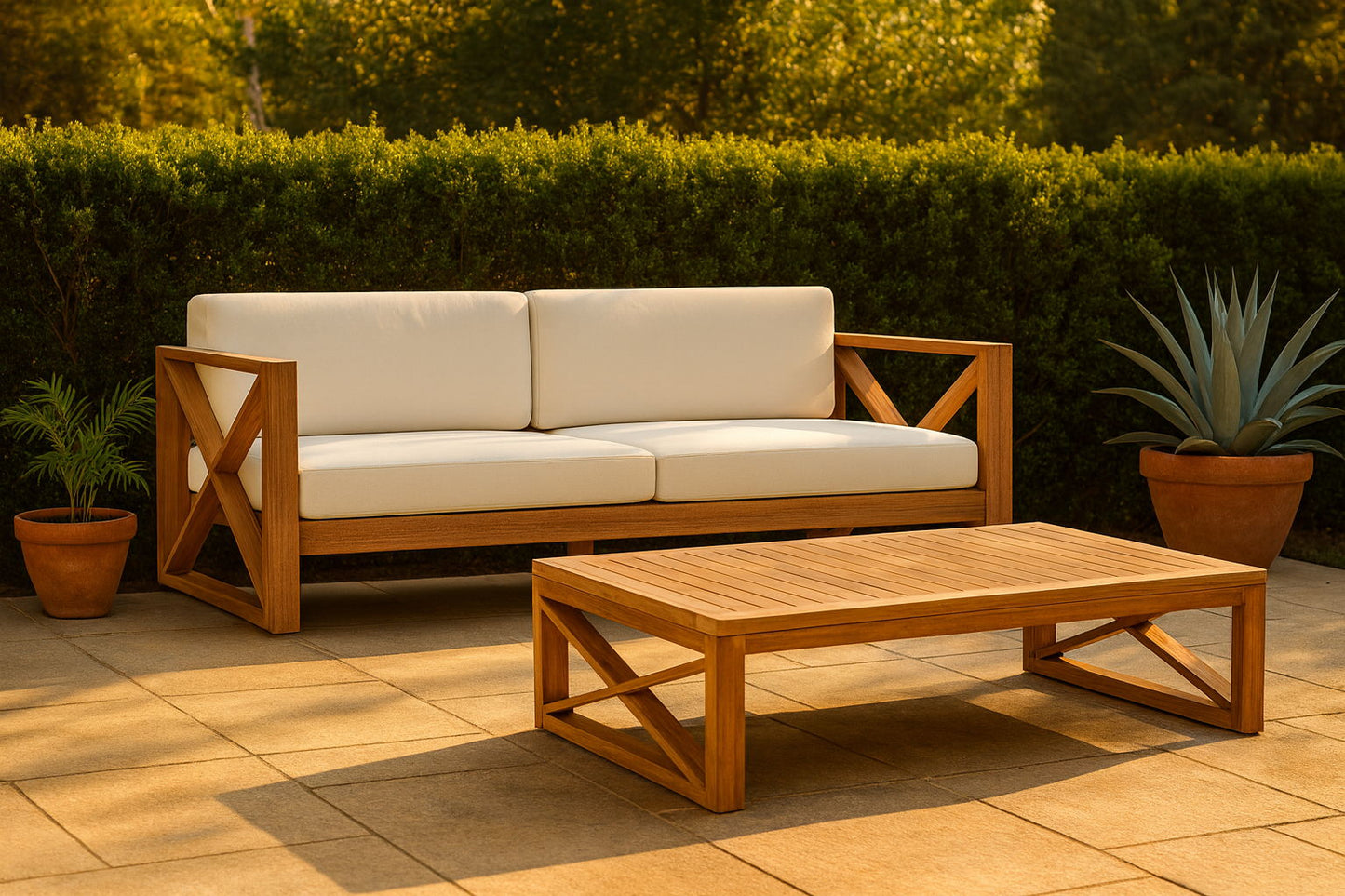 Anguilla - Water Resistant Outdoor Sofa